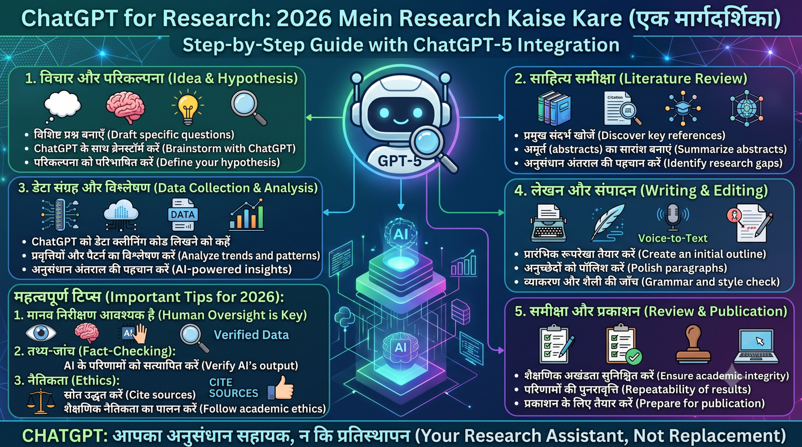 ChatGPT for Research से research करने का तरीका