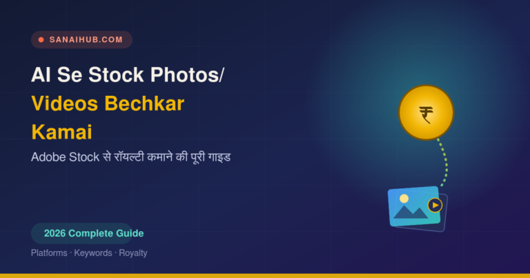 AI se stock photos videos bechkar kamai